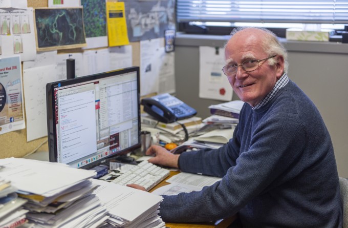 Professor Mike Berridge: winner of the Shorland Medal