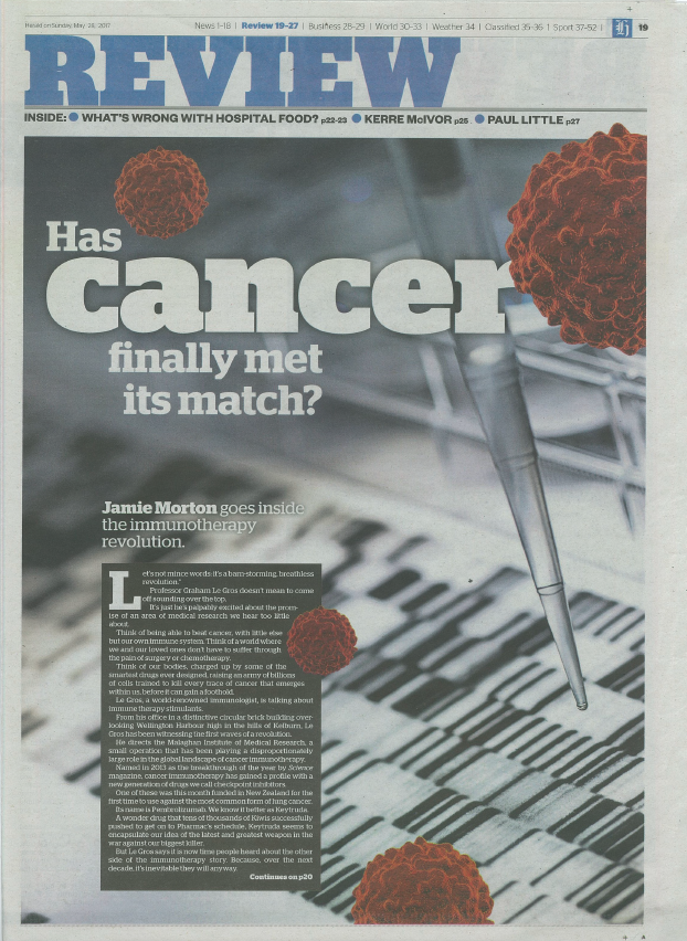 MIMR NZ Herald Cover 2017 05 28