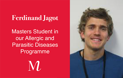 MIMR research club Ferdinant Jagot